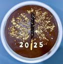 New Year Choco Moist Ganache Cake