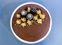 Chocolate Ganache Minimalist Cake