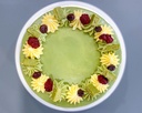 Matcha Vanilla Ganache Moist Cake