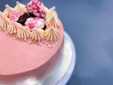 Strawberry PinkMinimalist Oreo Ganache Chocomoist Cake