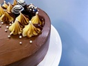 Chocolate Ganache Minimalist Cake