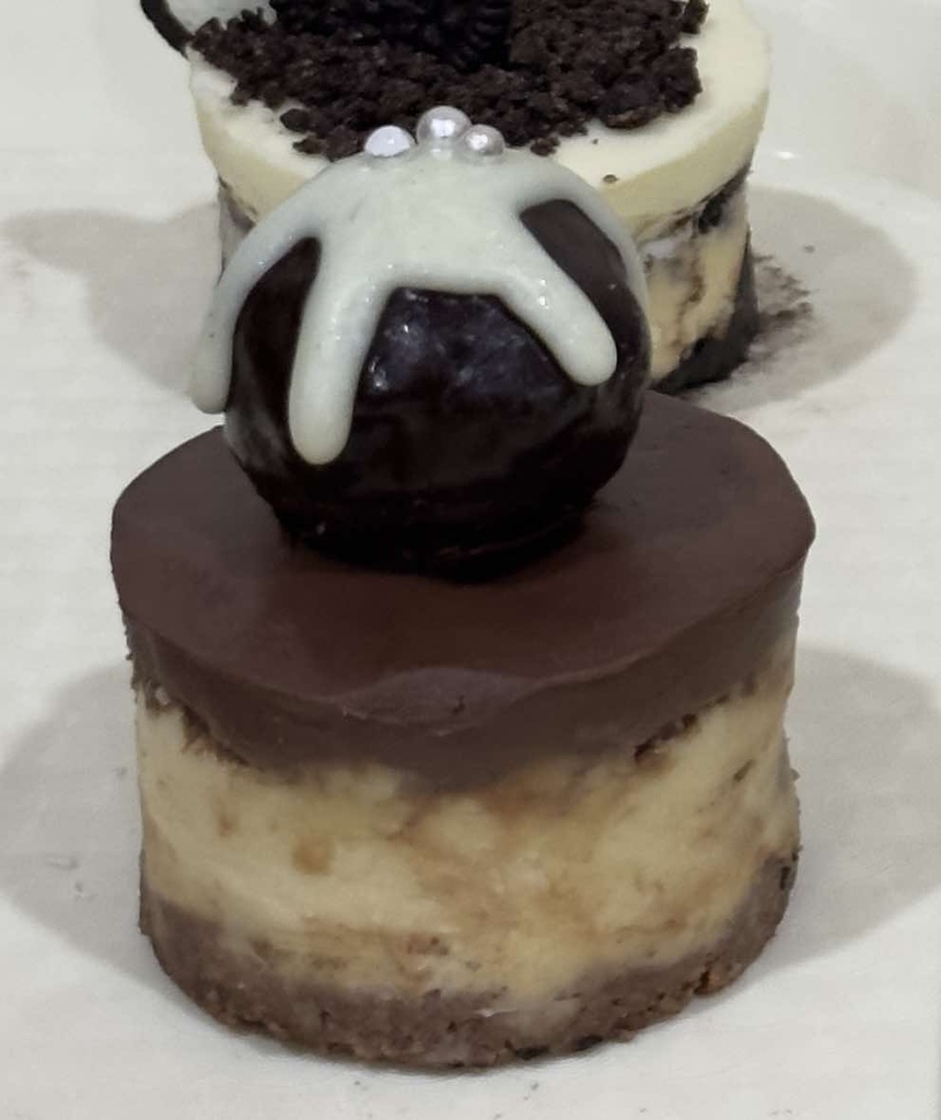Chocolate Overload Mini Cheesecake