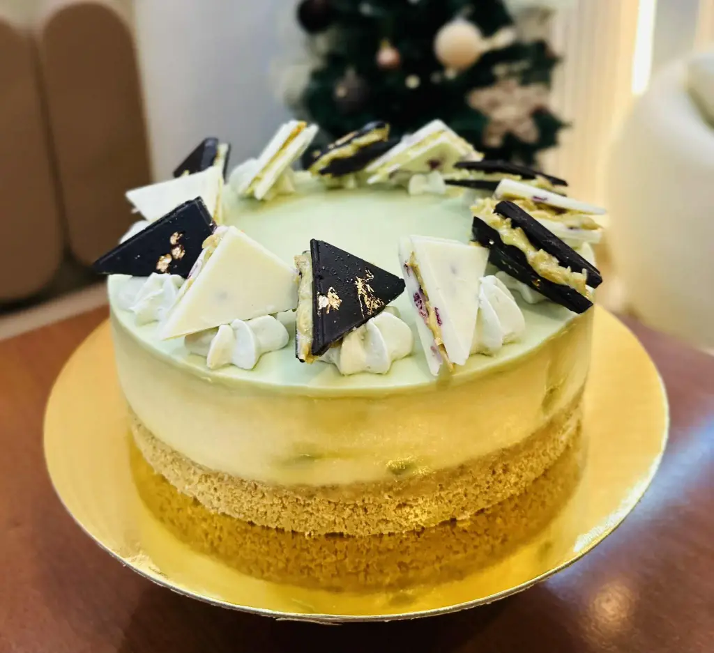 Pistachio Royale New York-Style Cheesecake