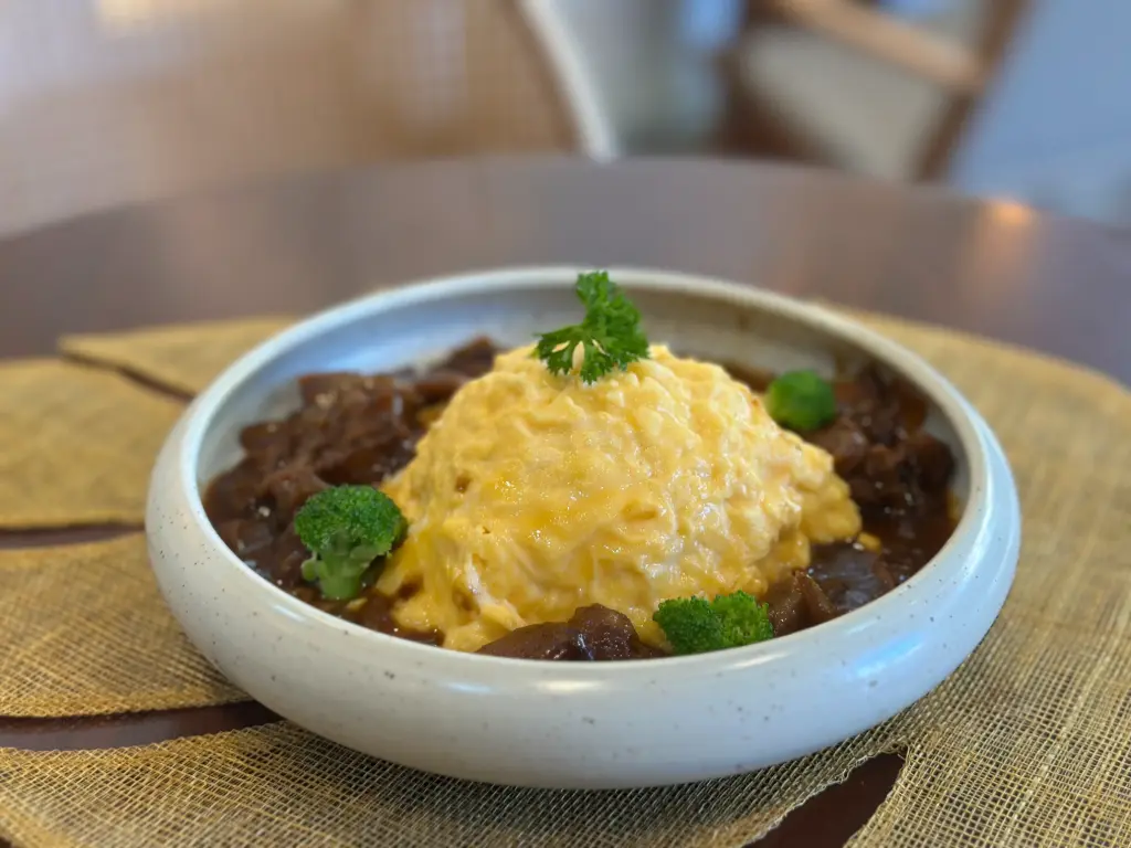 Japanese Beef Omu Rice