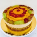 Glass Fruit Festive New York-Style Cheesecake