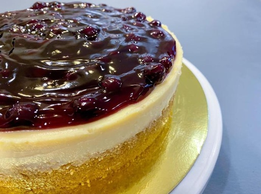 Blueberry New York-Style Cheesecake