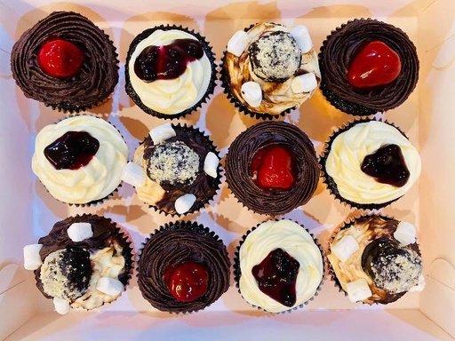 Assorted Ganache-frosted Moist Cupcakes 2.0