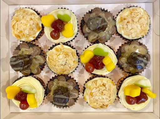 Assorted Ganache-frosted Moist Cupcakes 3.0