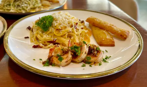 Italian Shrimp Carbonara