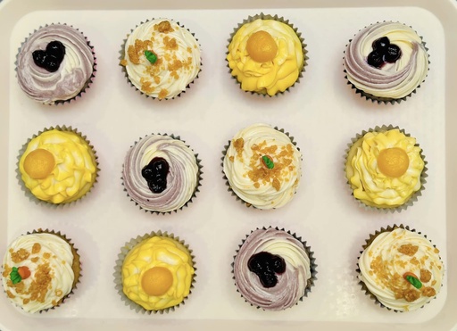 Assorted Ganache-frosted Moist Cupcakes 5.0